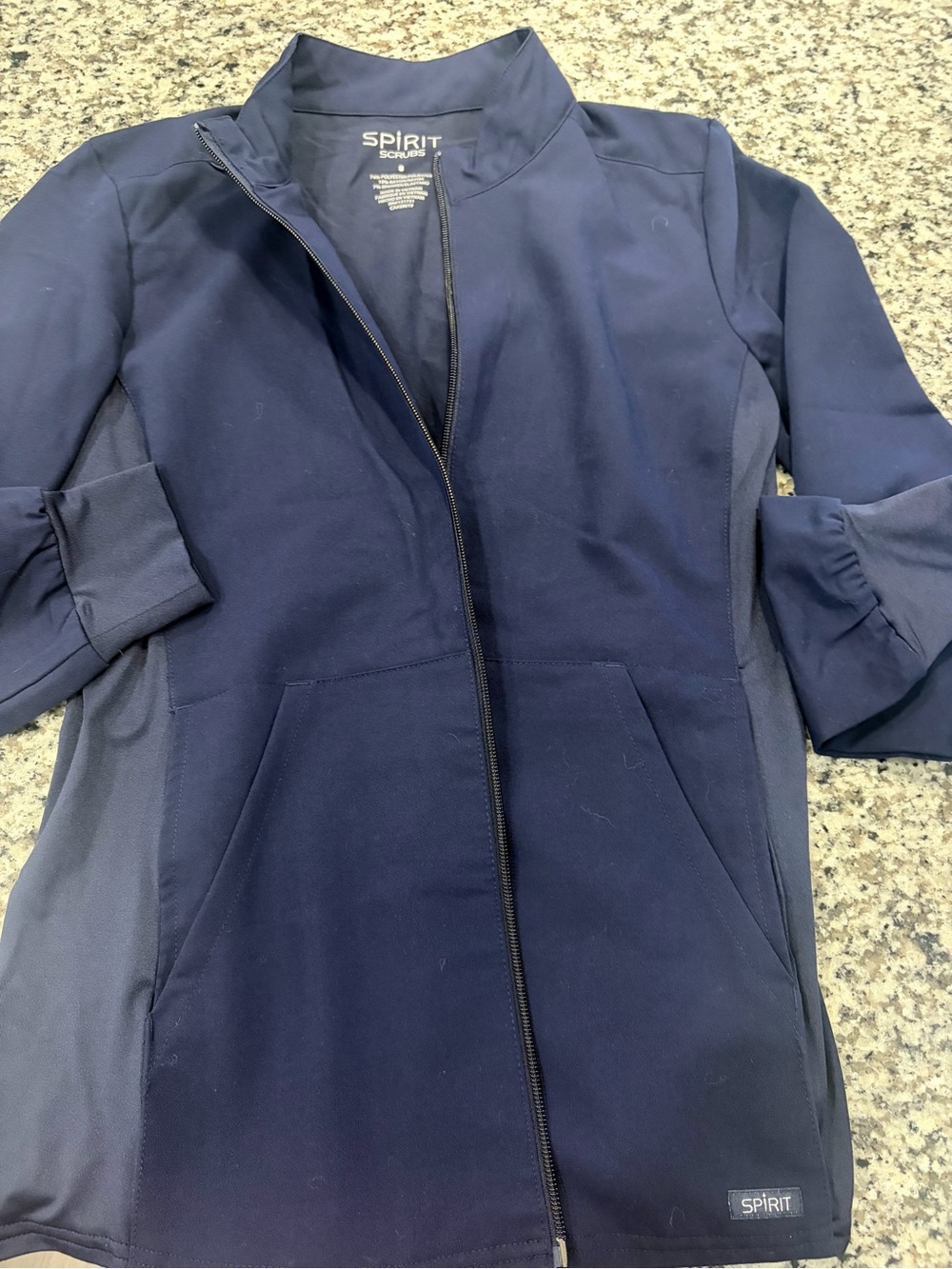 Spirit Women's Navy Full-Zip Utility Jacket